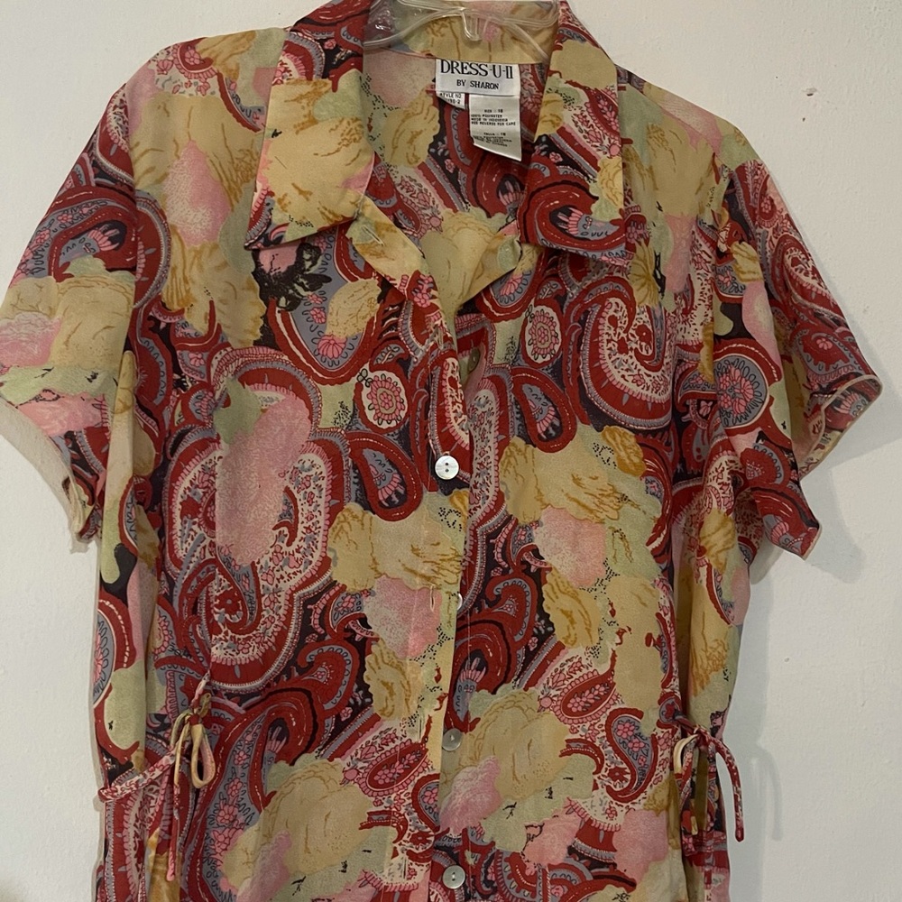 Vintage blouse DRESS-U-II BY SHARON